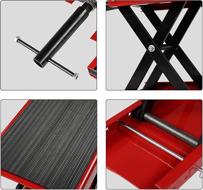 TUFFIOM 1100LBS Motorcycle Scissor Lift Jack，Height Adjustable - Image 4