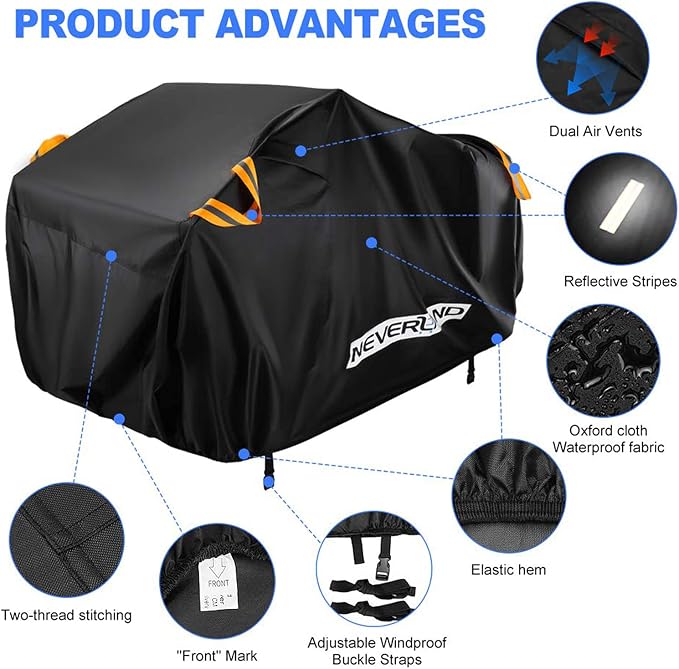 NEVERLAND ATV Cover Oxford Cloth Heavy, Compatible - Image 3
