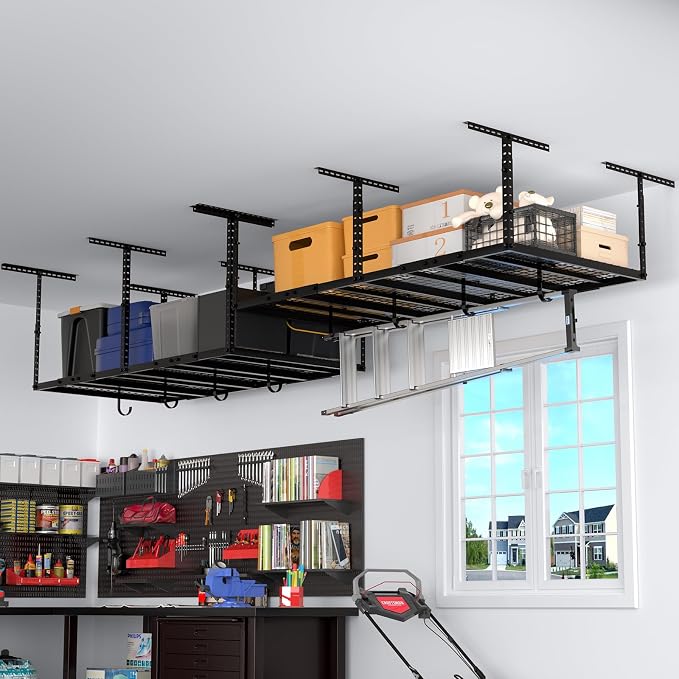 4x8 Overhead Garage Storage Rack - Image 5