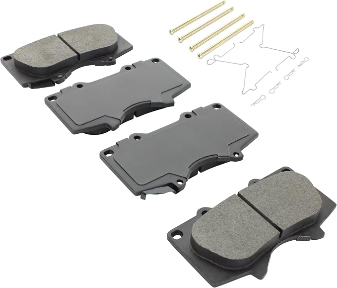 Premium Ceramic Front Brake Pads Compatible - Image 2