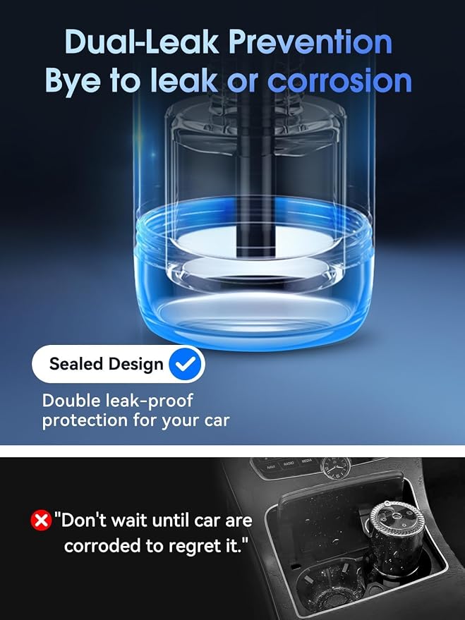 Ceeniu Smart Car Air Fresheners, New smell experience by Ultrasonic mist - Image 7