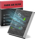 BDFHYK Cabin Air Filter with Activated Carbon Compatible with Ford GT 2017-2022 by BDFHYK