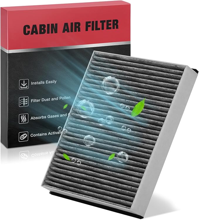 BDFHYK Cabin Air Filter with Activated Carbon Compatible with Ford GT 2017-2022 by BDFHYK