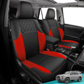Seat Covers for Toyota 4Runner 2011-2024, Faux Leather Car Seat Cover Full Set by FEINEPRO