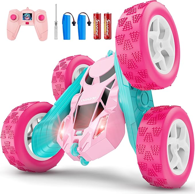 Pink Remote Control Car for Girls by Cosone
