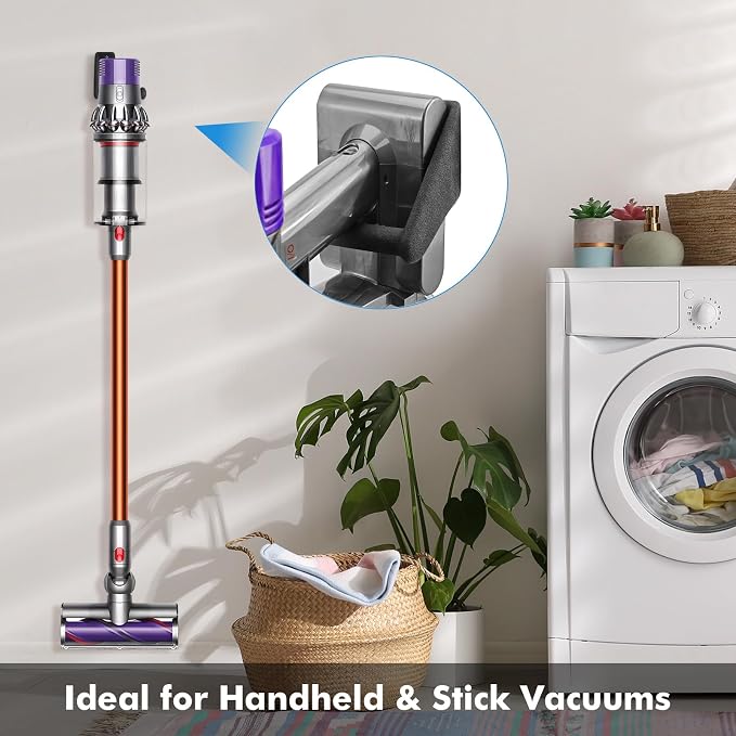 2 Pack Easy Access Cordless Vacuum Wall Mount Holder – Heavy Duty Metal Wall - Image 5