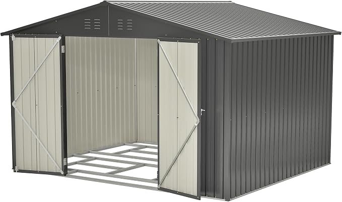 10X8 FT Outdoor Tool Storage Shed - Image 8