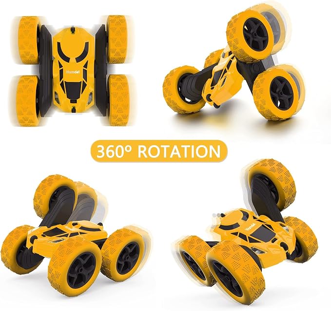 Remote Control Car Double Sided 360°Rotating 4WD RC Cars - Image 2