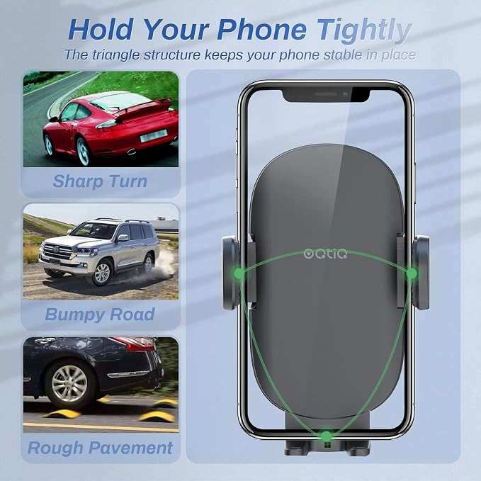 OQTIQ 13" Gooseneck Car Phone Mount – Windshield & Dashboard Holder - Image 6
