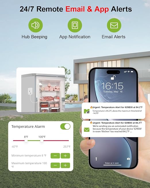WiFi Freezer Thermometer Alarm - Image 2