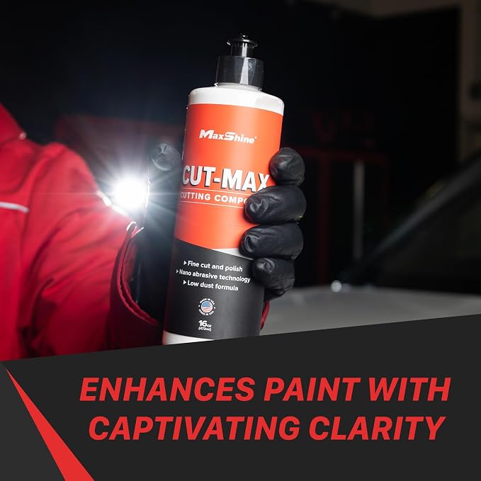 Maxshine Cut Max & Shine Max 16oz Kit – Fast-Cutting Compound & Ultimate - Image 8