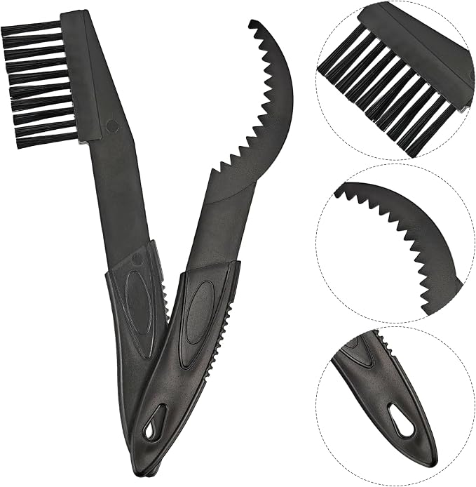 5 Pcs Motorcycle Chain Cleaning Kit — Motorcycle Chain Brush, Bicycle Lube Tool - Image 3