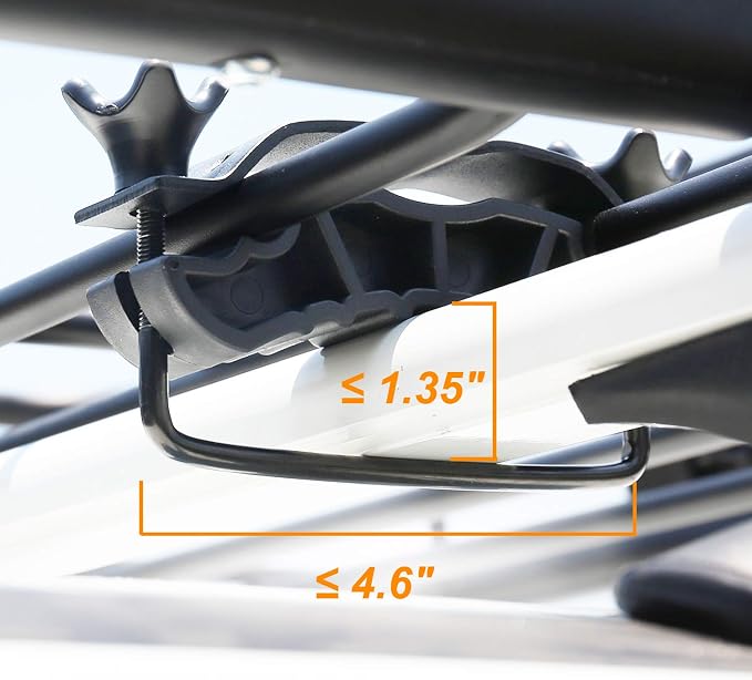 XCAR 64"x 23"x4" Skinny Roof Basket Cargo Carrier - Image 2