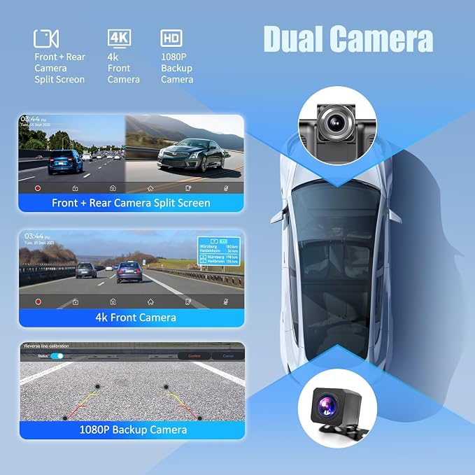 Wireless Carplay Screen, 10.26"Portable Car play & Android Auto Touch Screen - Image 5