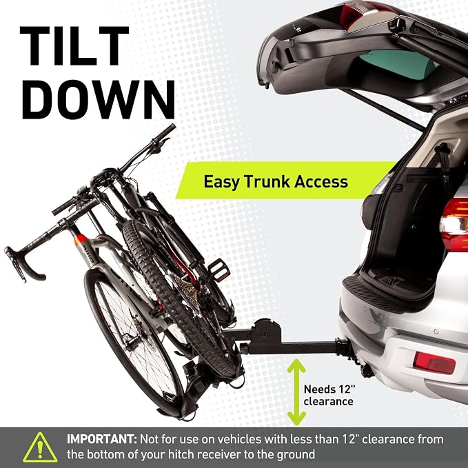 Vibrelli Electric Bike Hitch Rack - Image 2