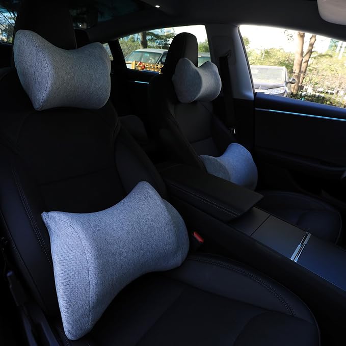 Lumbar Support Pillow for Car, Car Neck Pillow Kit for Car - Image 6