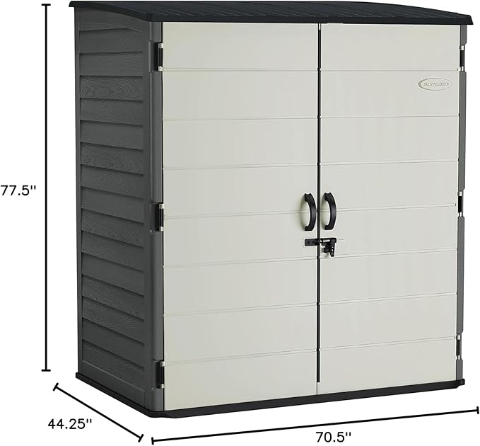 Suncast Extra-Large Vertical Storage Shed - Image 3