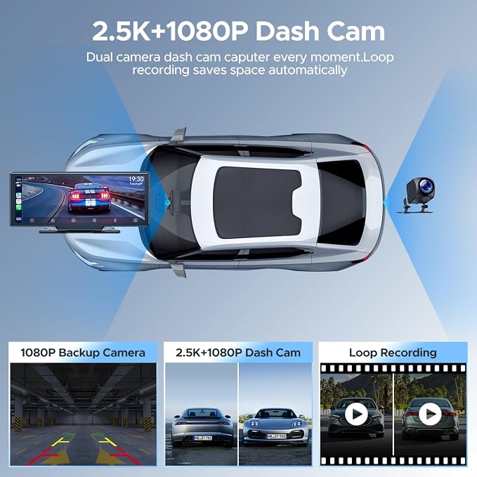 9.26'' Carplay Screen for Car - Image 3