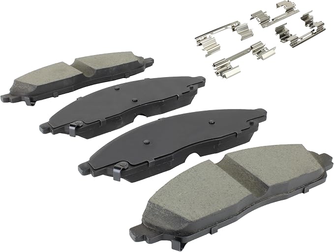 Premium Ceramic Front Brake Pads Compatible - Image 2
