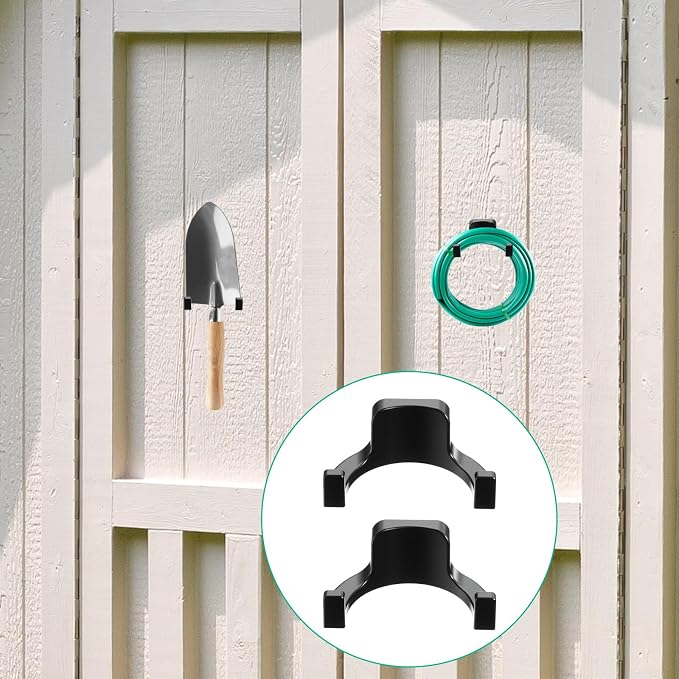 8 Pcs Shed Storage Tool Hooks Accessories Compatible - Image 7