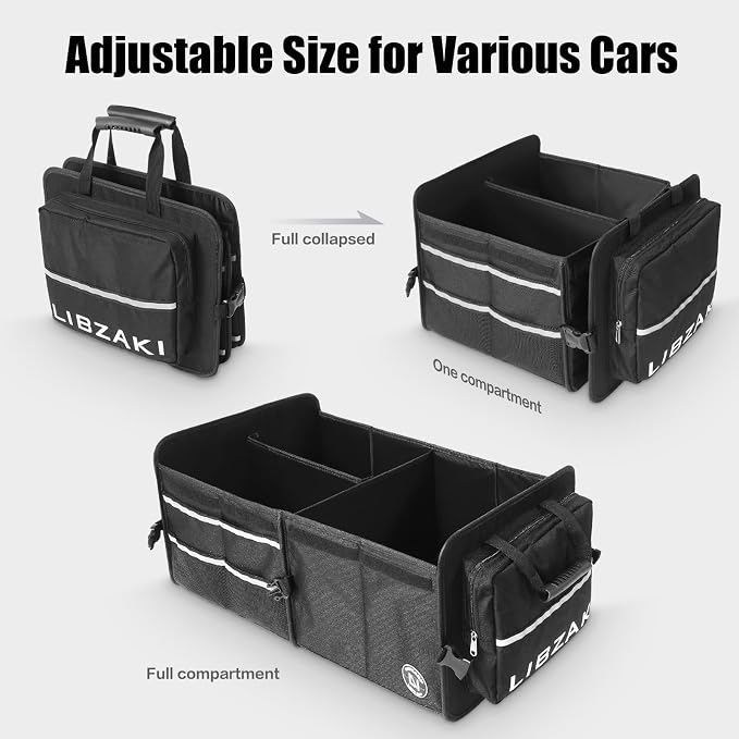 LIBZAKI Car Trunk Storage Organizer - Image 3