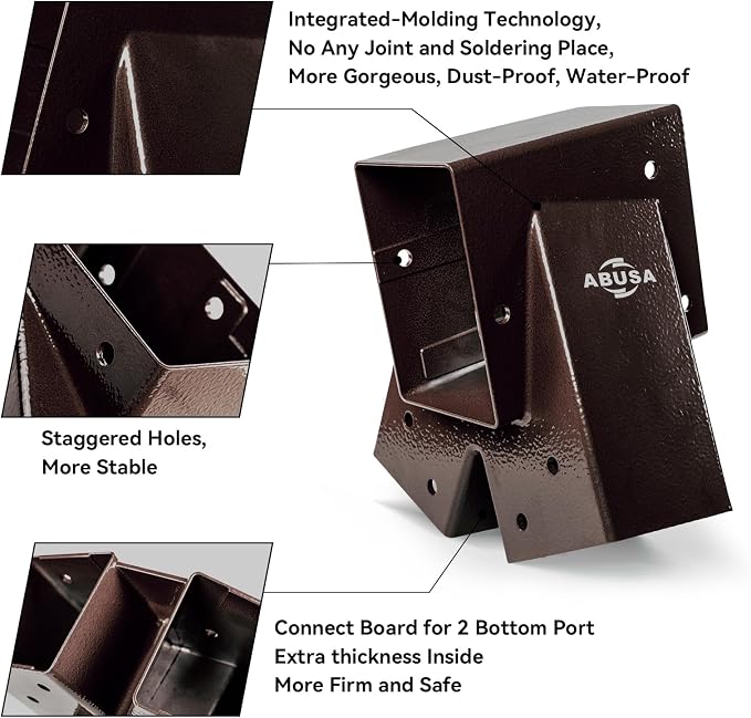 Heavy Duty Swing Sets Brackets Including 2 A-Frame Swing Set Brackets and 4 - Image 2