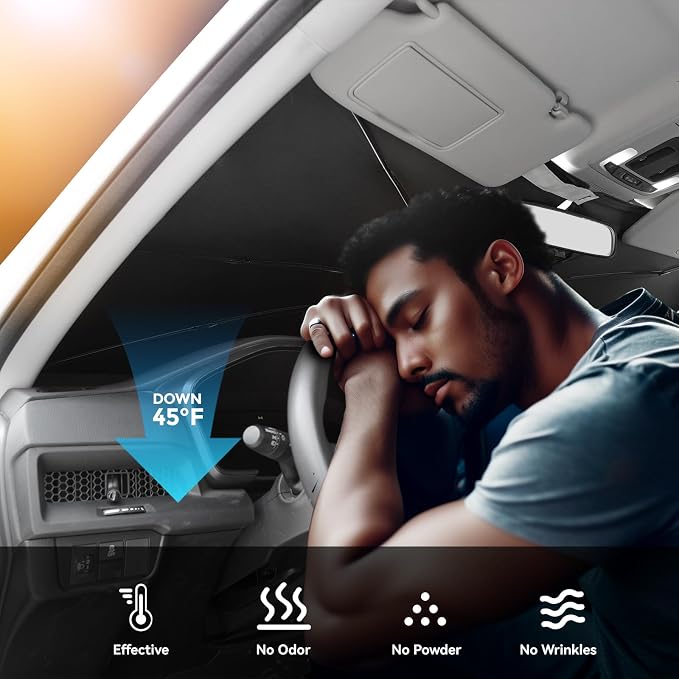 2023 2024 2025 2026 Upgraded for Honda CRV Sunshade, Portable Foldable Sunshade - Image 4