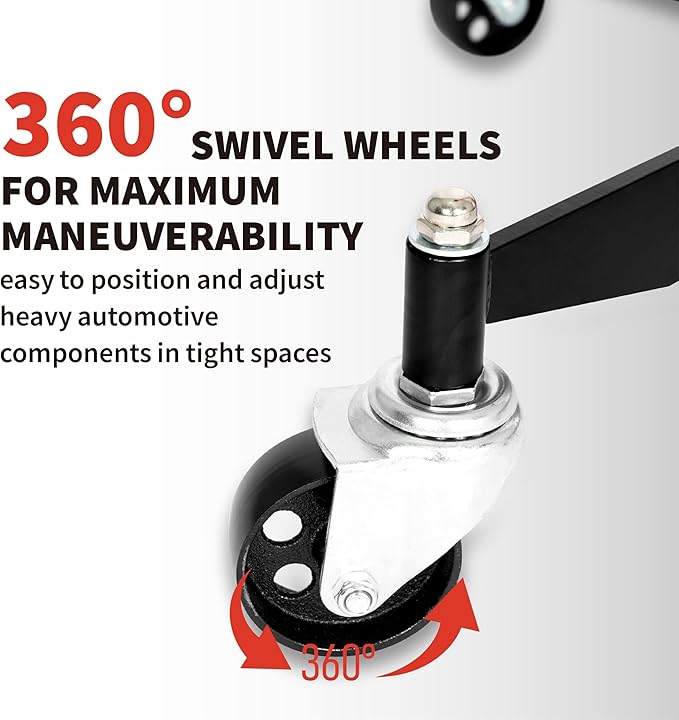 0.75 Ton Hydraulic Telescoping Transmission Jack - Image 3