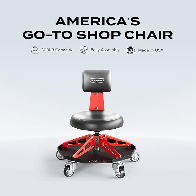 Vyper Robust Steel Sport Shop Chair - Image 3