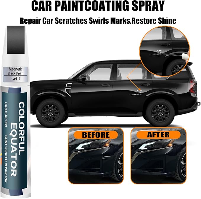 G41 Black/Magnetic Black Pearl Touch Up Paint - Image 3