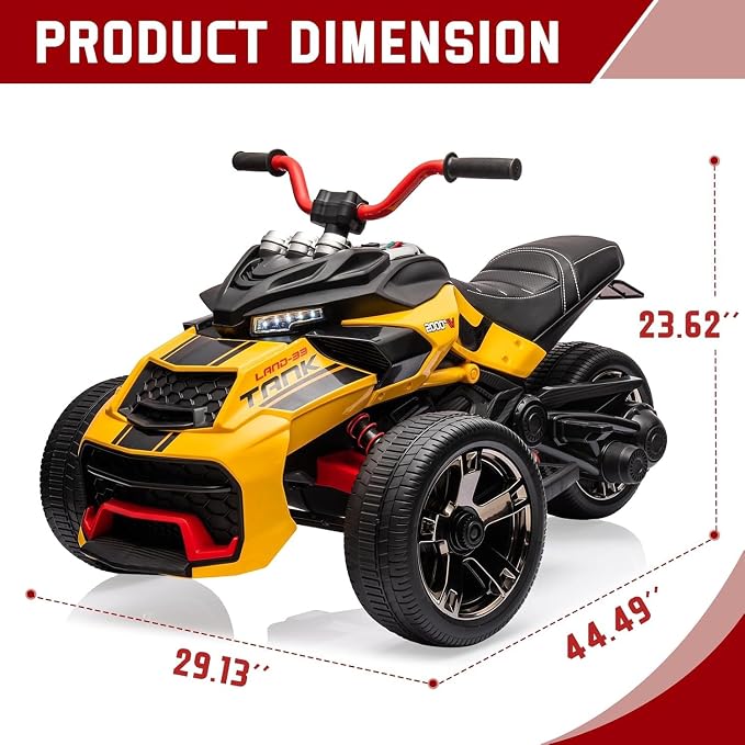 12V Kids Electric Ride-On Car - Image 5