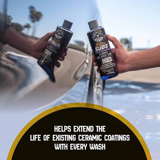 Chemical Guys HydroSuds Ceramic SiO2 Shine High Foaming Car Wash Soap - Image 4