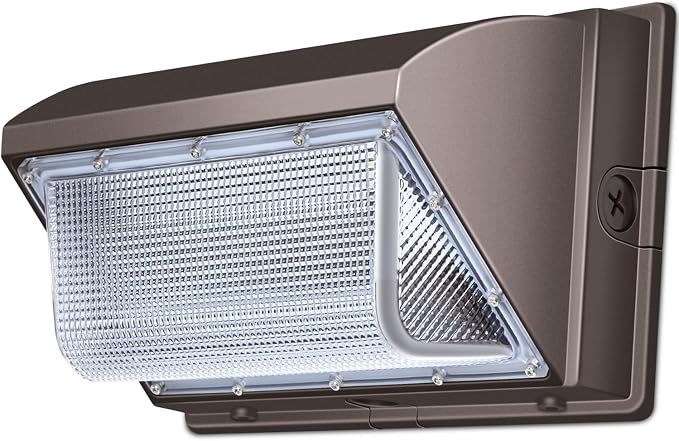 120W LED Wall Pack Lights, Extremely Bright Commercial Outdoor Wallpack by TOMOURD