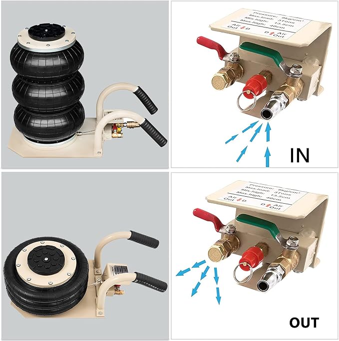 CXRCY 3 Ton Air Jack for Cars & Trucks - Image 3