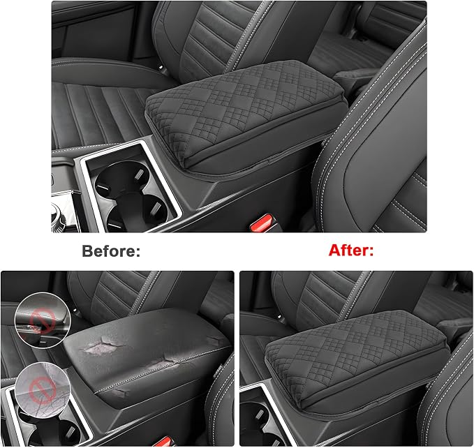 SXCY for 2025 Mitsubishi Outlander Sport Armrest Cover Pad for 2025 Mitsubishi - Image 2
