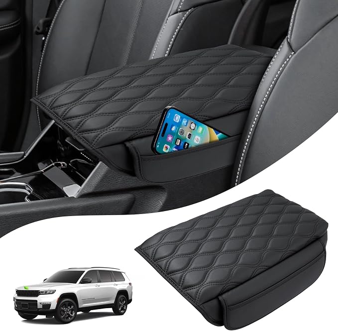 Autorder Center Console Cover for 2021-2025 2026 Jeep Grand Cherokee L by Autorder