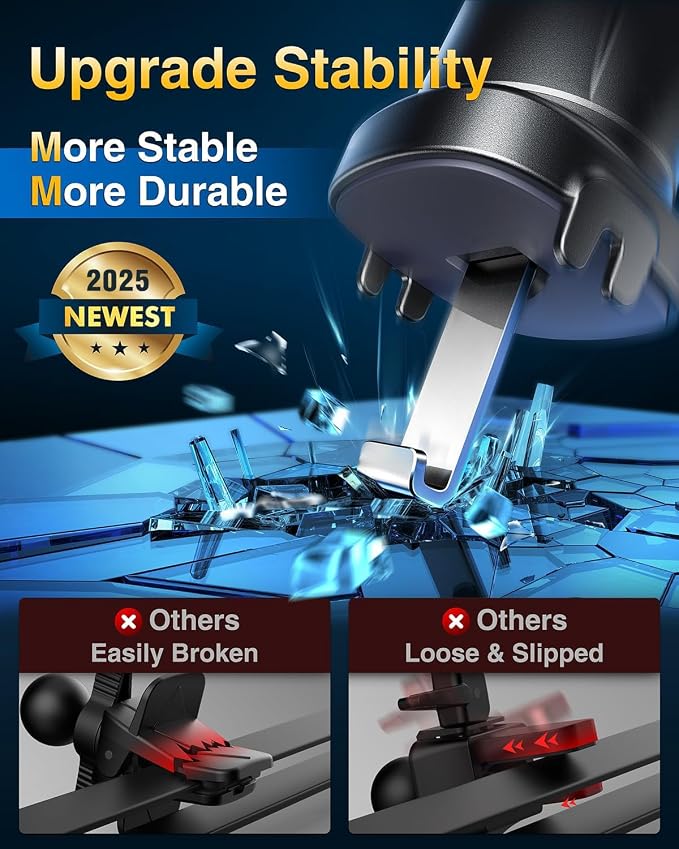 VANMASS for MagSafe Car Mount Magnetic Phone Holder Suction Cell Stand for - Image 9