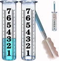 7 Inch Plastic Rain Gauge Replacement Tube, Upgrade Freeze Proof Outdoor Rain by JMBay