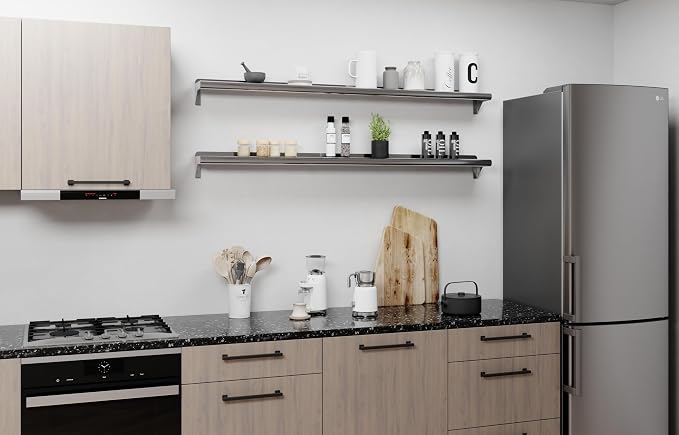 AmGood 60" Long X 6" Deep Stainless Steel Wall Shelf | NSF Certified | - Image 6