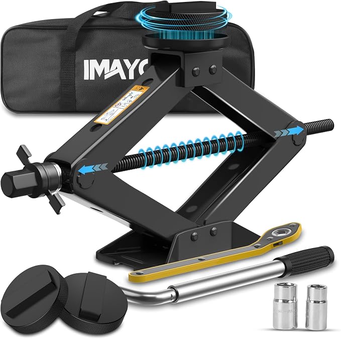 Car Jack Kit for BMW & MINI, 2.5 Ton Scissor Jack for BMW Vehicle by IMAYCC