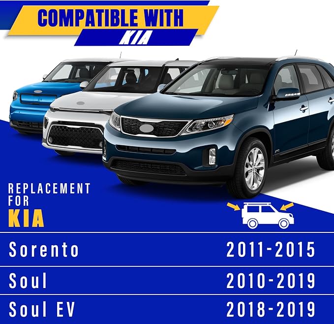3 wipers Replacement for 2011-2015 Kia Sorento/2010-2019 Kia Soul/2018-2019 Kia - Image 5