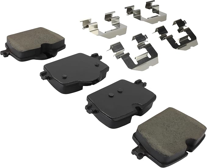 Premium Ceramic Rear Brake Pads Compatible - Image 2
