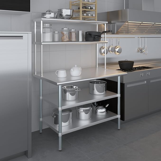 Amgood Stainless Steel Work Table - Image 8