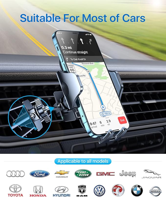 andobil 2025 Upgraded Car Phone Holder Mount - Image 5