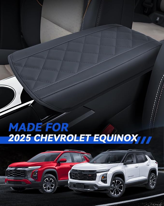 Armrest Cover for Chevrolet Equinox LT, RS 2025 Accessories Center Console - Image 2
