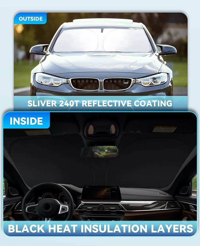 Sun Shade Windshield Sunshades Cover - Image 4