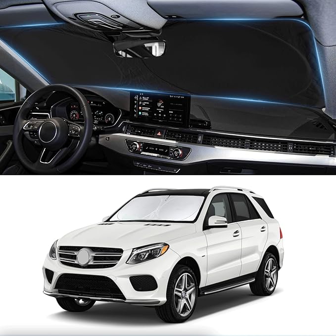 Custom Fit GLE Windshield Sunshade by INSAUTO