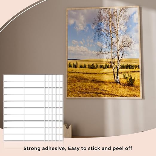 120pcs Adhesive Strips Double Sided Tape Wall Nano Sticky Dots Mounting Putty - Image 2