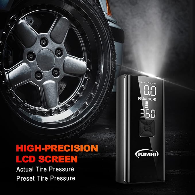 Tire Inflator Portable Air Compressor - Image 5