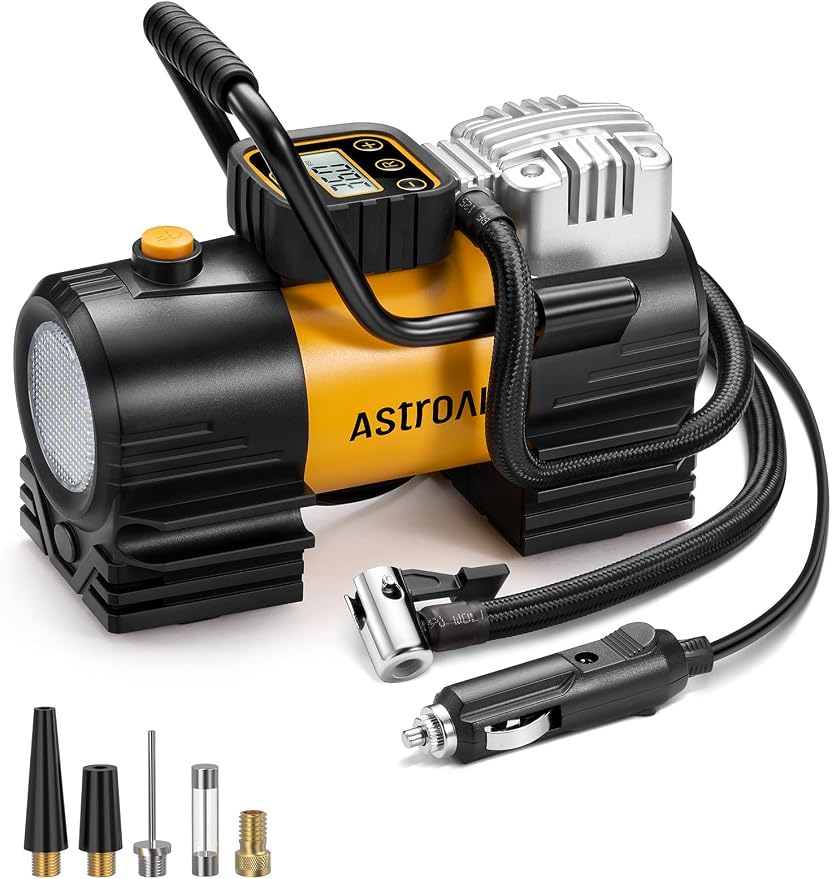 AstroAI Tire Inflator Portable Air Compressor Tire Pump by AstroAI